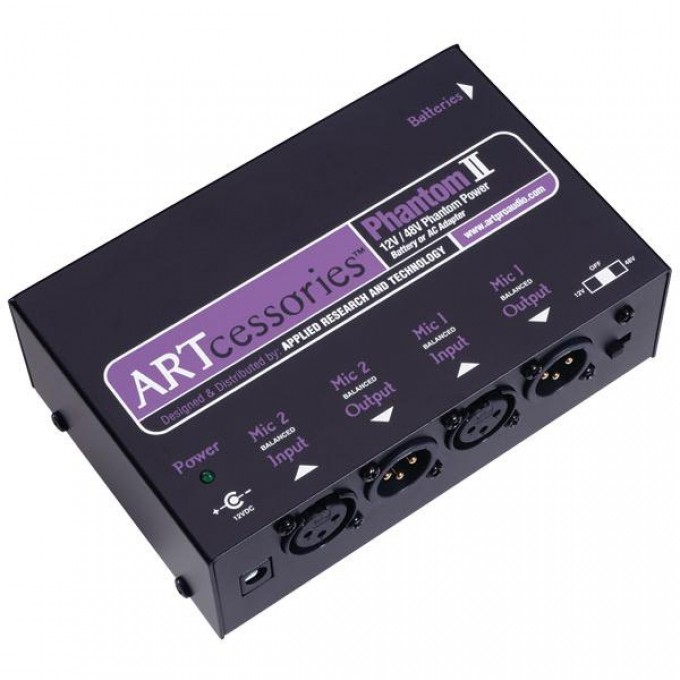 Блок фантомного питания ART Phantom II 17517